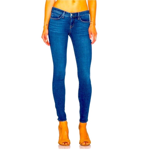 2/$88 NWOT L’AGENCE CHANTAL SKINNY JEANS IN DARK VINTAGE SZ 26 ( HAS STRETCH) - Picture 5 of 6